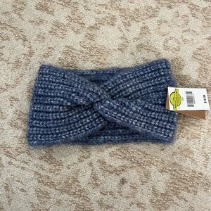 Blue Knit Headband